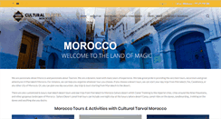 Desktop Screenshot of culturaltravelmorocco.com